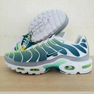 air max plus blue and green