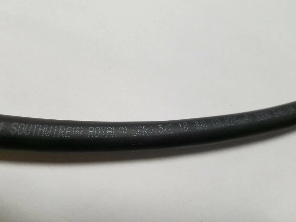 100' 18/5 SOOW Cord Portable Power Cable Indoor Outdoor Flexible Wire 600V - Image 2 of 2