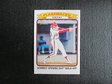 2023  Topps  HERITAGE   Mike Schmidt   BF-3  WALK OFF   BASEBALL FLASHBACKS