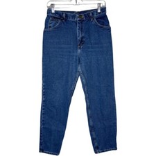 Wrangler Jeans Womens 8 Blue Mom Jeans High Waisted Classic Retro 80s Vintage