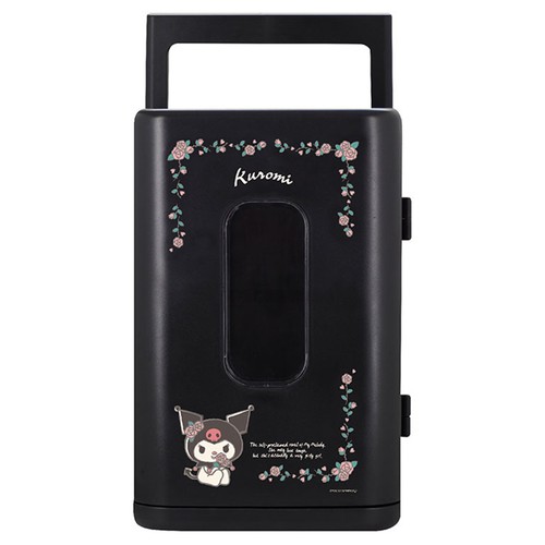 Sanrio Kuromi tragbarer Kaltwärmespeicher Kühler Wärmer Box Griff schwarz 8L Neu - Bild 4 von 7