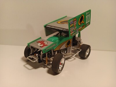 STEVE KINSER SPRINT CAR WORLD OF OUTLAWS QUAKER STATE 1/18
