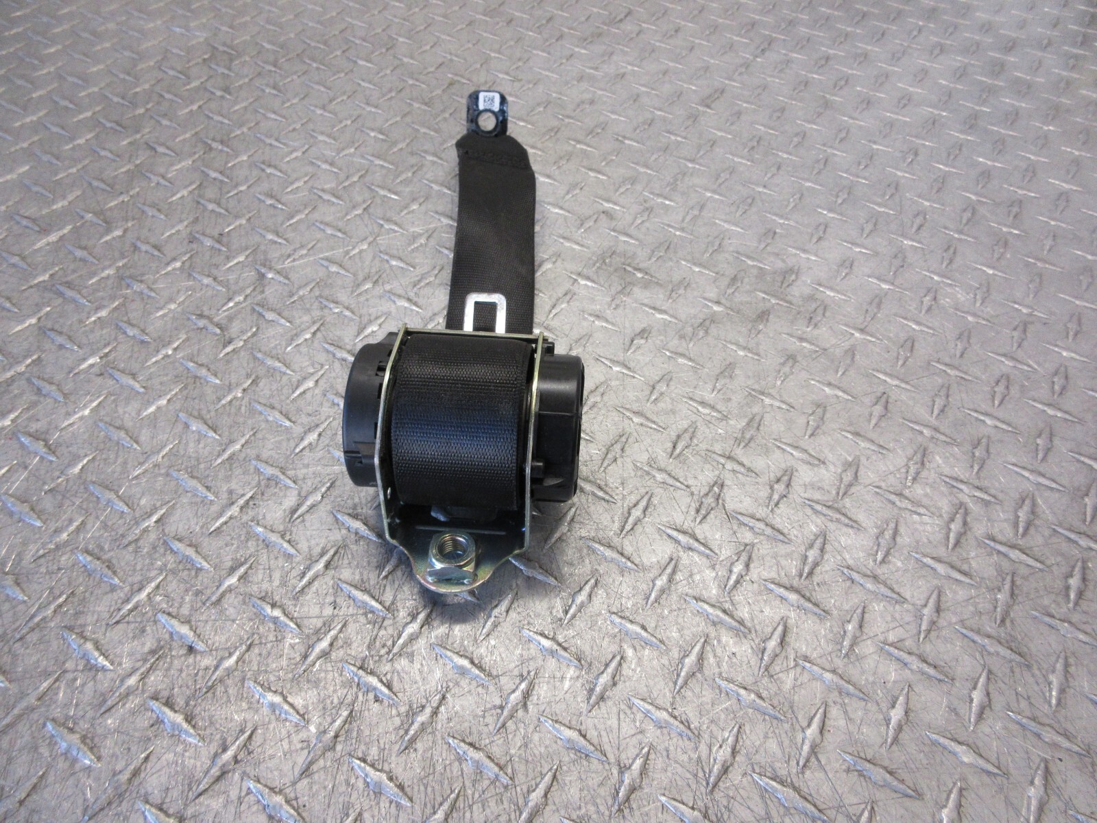 2012 Porsche 911 991 Right Passenger Side Rear Seatbelt Black OEM  