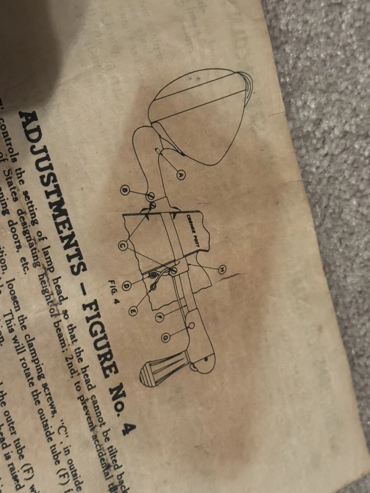Ford Mercury Lincoln 1947 instrucciones foco documento original frágil Foto 2 de 4