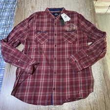 Buffalo David Bitton Men  s LS Button Up Casual Shirt Size XL NWT 70 28524