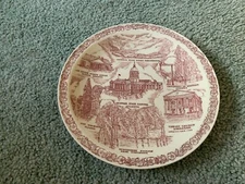 Vernon Kilns Georgia State Plate UGA Athens Blue Ridge State Capital Atlanta 