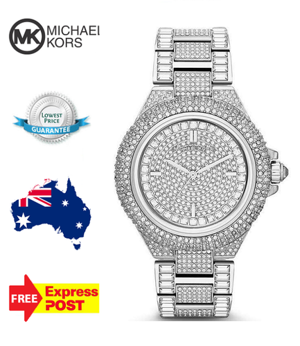 NEW MICHAEL KORS CAMILLE MK5869 SILVER 