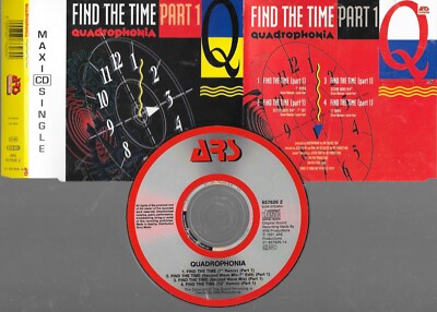 QUADROPHONIA - find the time - part 1    -  4 track CD
