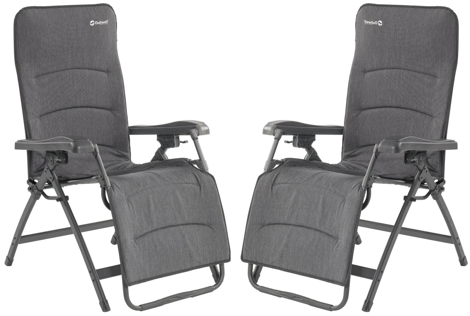 Outwell Gresham Reclining Camping Chair - 2 Chairs