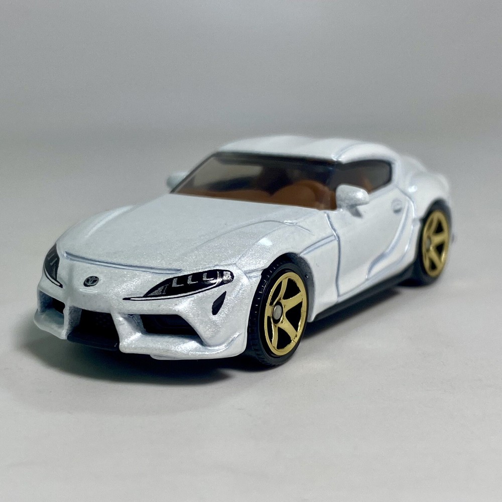 2023 Toyota GR Supra White 1:64 Scale Diecast Diorama Model Car #39 Gazoo Racing