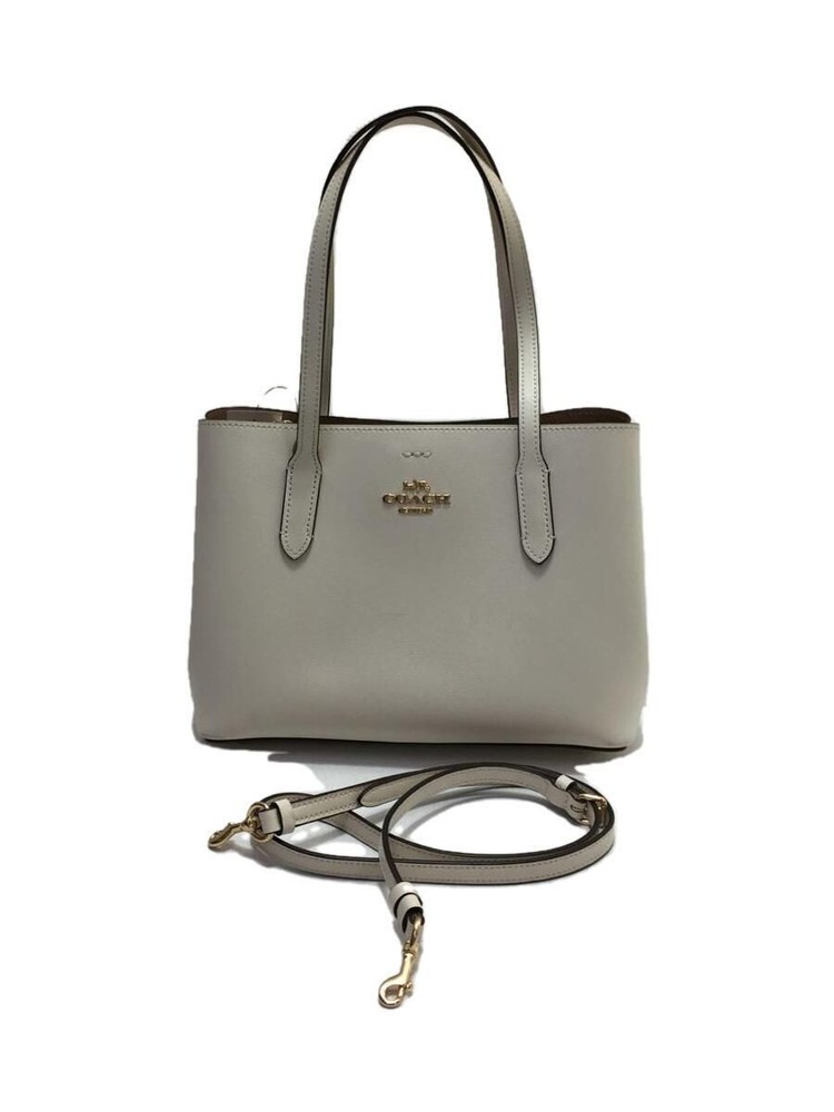 Coach F73277 Tote Bag White Plain Used