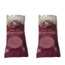 2 X k29 KeyStone Scent-Stone Car and Home Air Freshener, Cherry