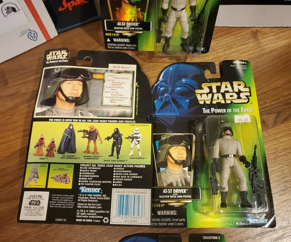 NEW Star Wars AT-ST Driver Action Figure Hasbro 1996 Collection 2 FREE SHIPPING  - Image 2 of 3