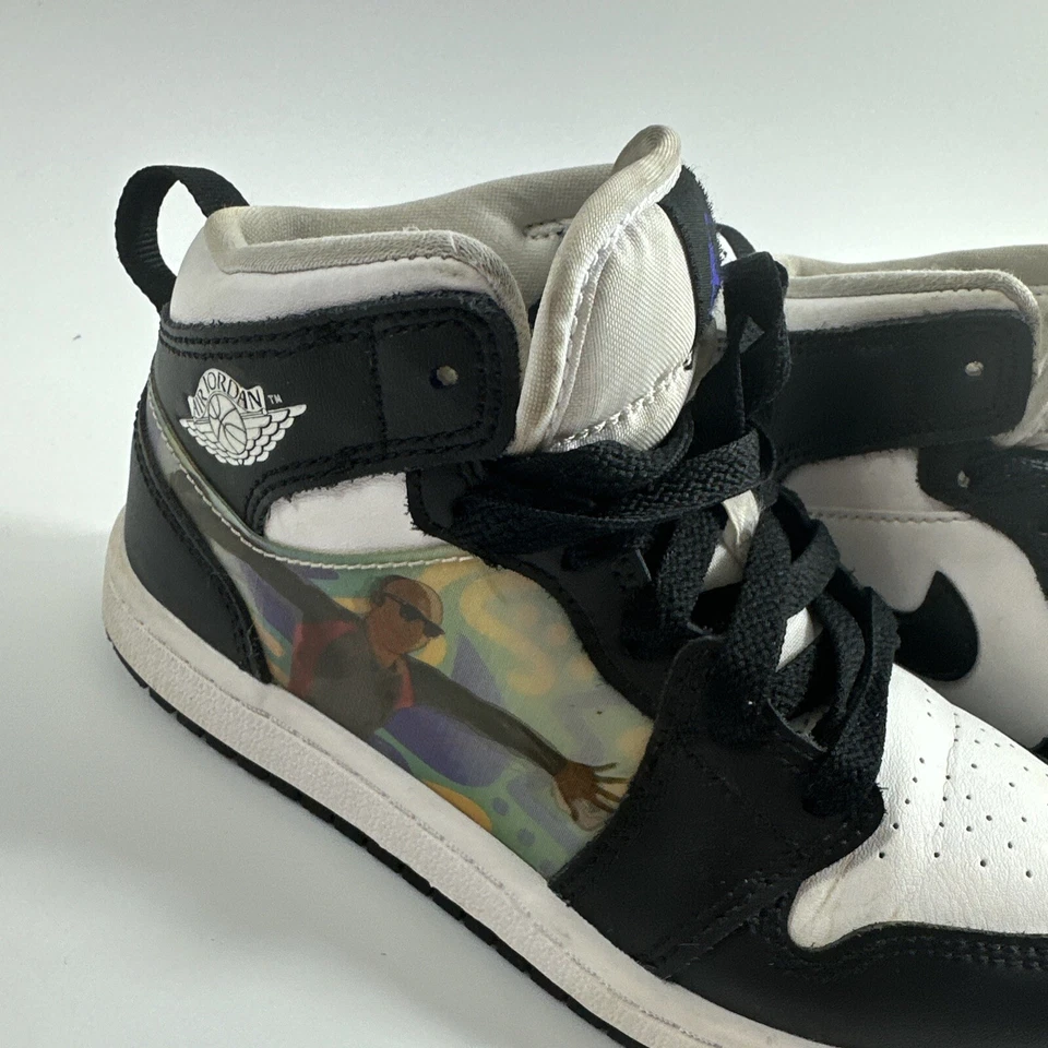 Nike Air Jordan 1 Mid PS Hologram DR9496-001 Size 13C - Image 3 of 4