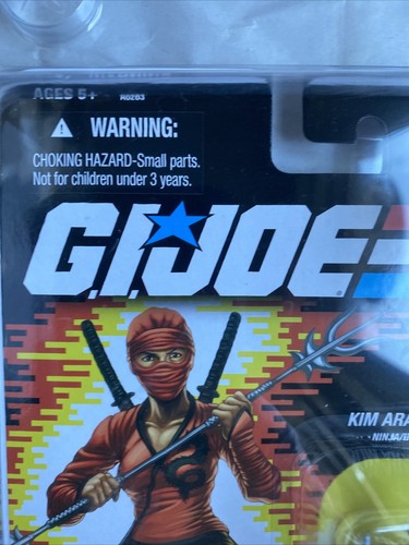 GI JOE JINX KIM ARASHIKAGE SDCC 2012 Exclusive RED Cobra Action Figure Comic Con - 第 4/12 張圖片