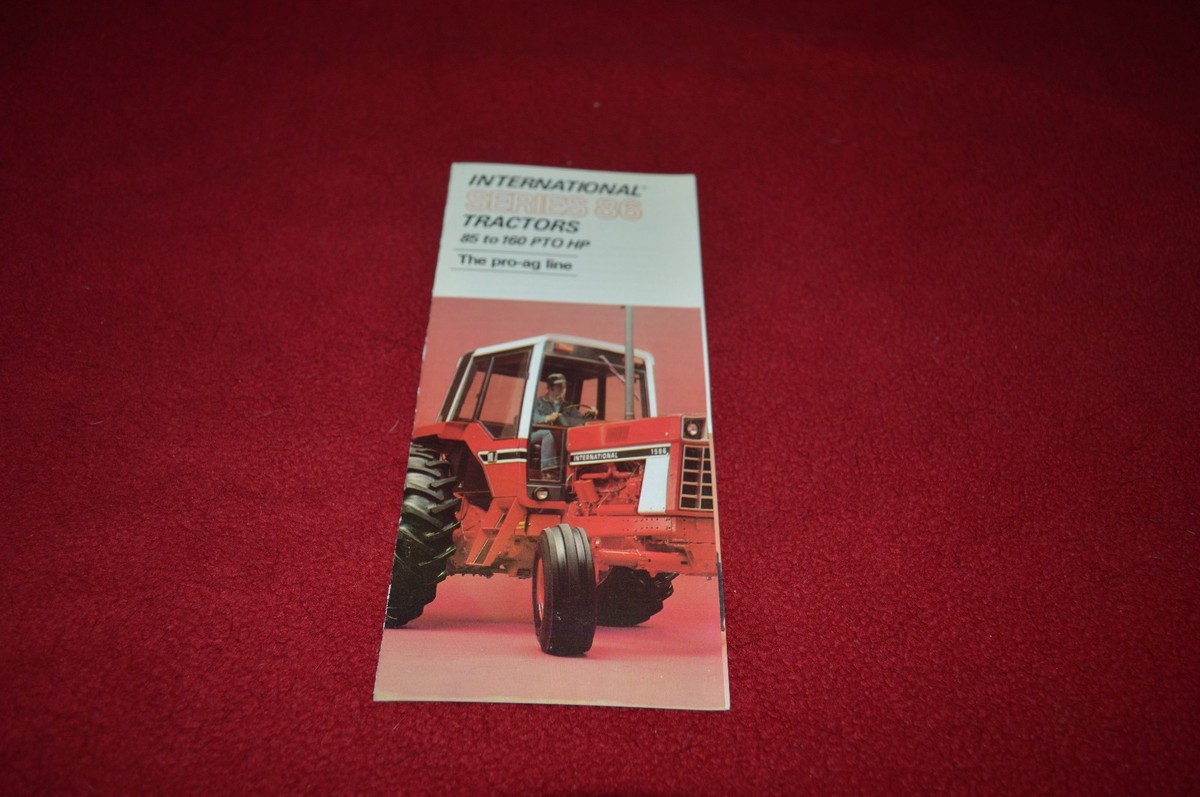International Harvester 886 986 1086 1486 1586 Tractor Dealer's