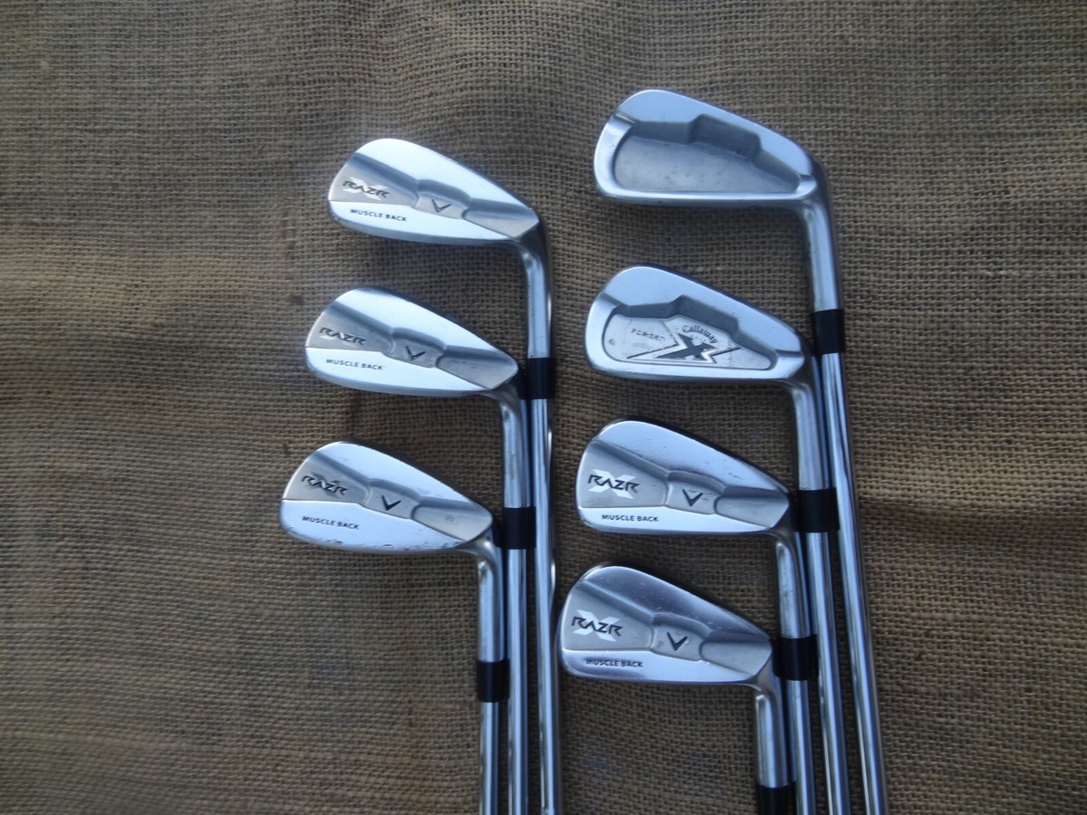 Callaway RAZR X Muscle Back Forged 4-PW Combo Iron Set ⛳ Dynamic 