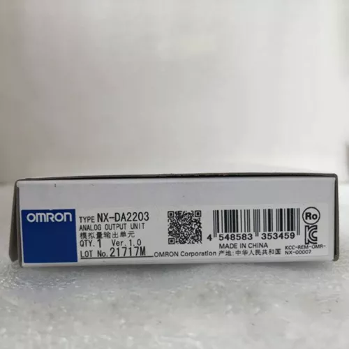 new omron IN BOX analog output unit NX-DA2203 NX-DA2203 1 year warranty
