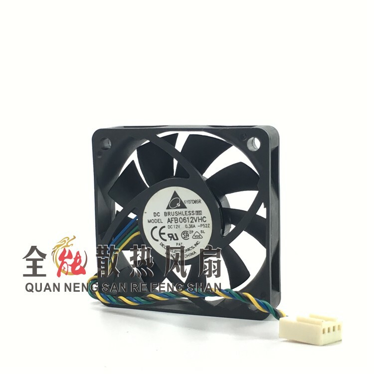 Ventola Di Raffreddamento Delta AFB0612VHC 60mm - 12V 0.36A 3 Pin