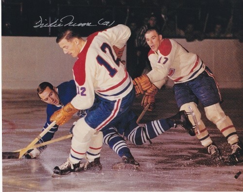 Dickie Moore Signed - Autographed Montreal Canadiens 8x10 inch Photo - Died 2015 - Picture 1 of 2