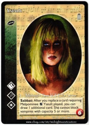 Yseult Daughters of Cacophony V:TES VTES Vampire CCG