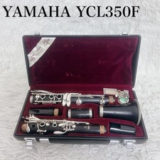 YAMAHA YCL-350F Bb Clarinet Grenadilla Wood Woodwind Instrument with Hard Case