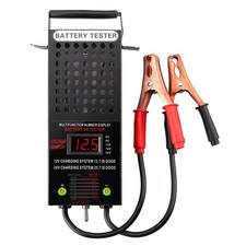 6V 8V 12V 16V 24V Battery Load Tester Car Battery Tester Motorcycle Battery A...