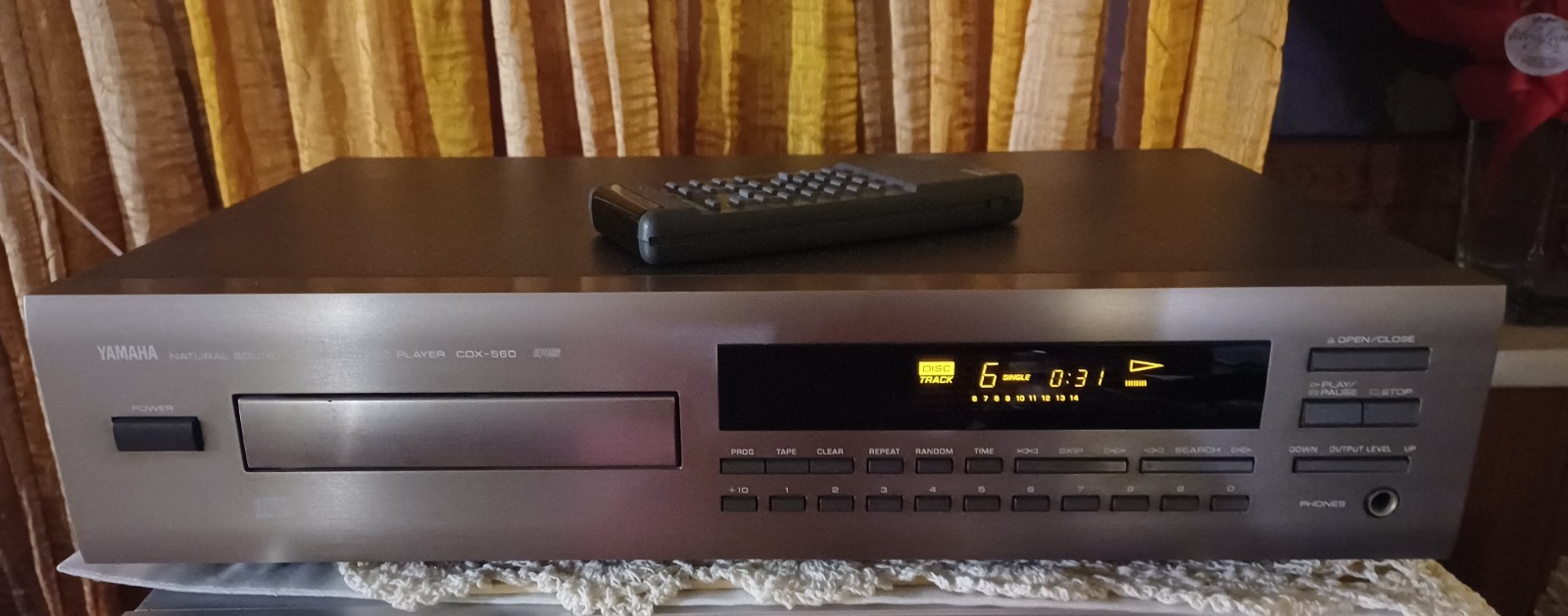 Yamaha CDX-560 Natural Sound con telecomando originale