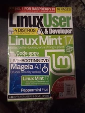 Linux User & Developer UK Issue 142 Free DVD Linux Mint 17  FREE SHIPPING!