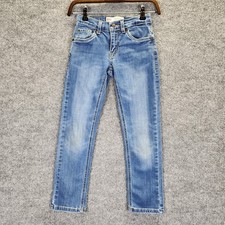 Levis 511 Performance Jeans Boys 8 24x25 Blue Slim Fit Stretch Denim Pants