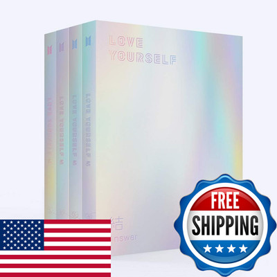 Bts - Love Yourself Answer 4Th Album 4 Ver Set 2Cd116P Photobook20P Mini Book1P