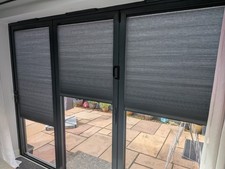 Blinds 2 Go Bi-fold door clickFIT blinds x 3