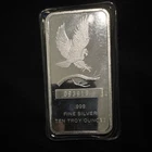 Eagle Design 10 Troy oz Silver Bar .999 Fine Bullion 10 oz .999 Silver Bar