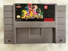 Super Nintendo Game Cartridge - Mighty Morphin Power Rangers