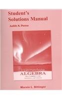 INTERMEDIATE ALGEBRA: STUDENT'S SOLUTIONS MANUAL By Marvin L. Bittinger