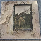 Led Zeppelin - IV Untitled LP Vintage 1971 Presswell Print Atlantic VG Condition