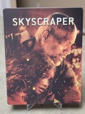 Skyscraper Blu-ray/Dvd Steelbook w/ j-card & clear bag 2018