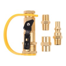 Gas Quick Release Connector Bbq Small Tank Converter Bottle Adaptor
