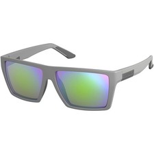 Leupold Refuge Matte Gray Sunglasses, Blue Mirror Lens, Polarized 181278 