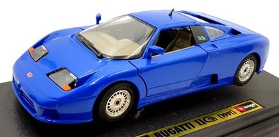 Burago Maßstab 1:24 Diecast 1535 - 1991 Bugatti EB 110 - blau