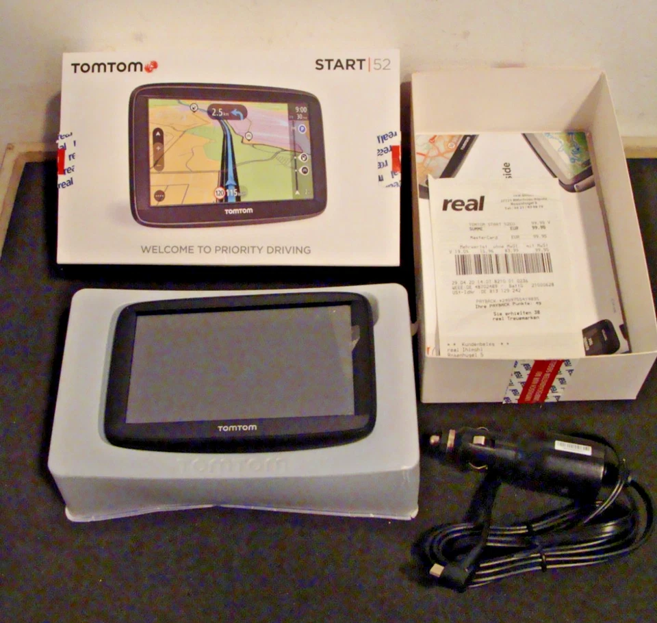 TomTom Start 52 EU45 T 5 Zoll GPS-Navigationsgerät - Schwarz (8AA5.002.01) NEU - Bild 2 von 2