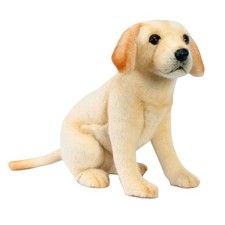 HANSA Labrador Retriever Puppy Plush 25cm Realistic Stuffed Animal Dog