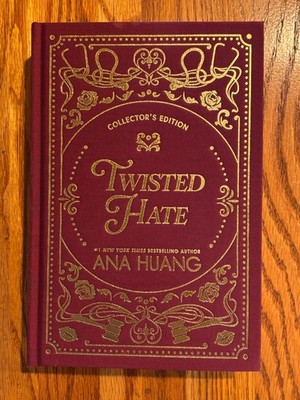 Twisted Series by Ana Huang       TWISTED HATE     Collector's Edition hardcover