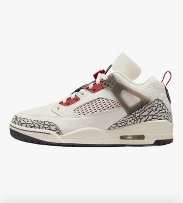 Nike Air Jordan Spizike Low Shoes Sail Varsity Red Anthracite FQ1759-116 Men's