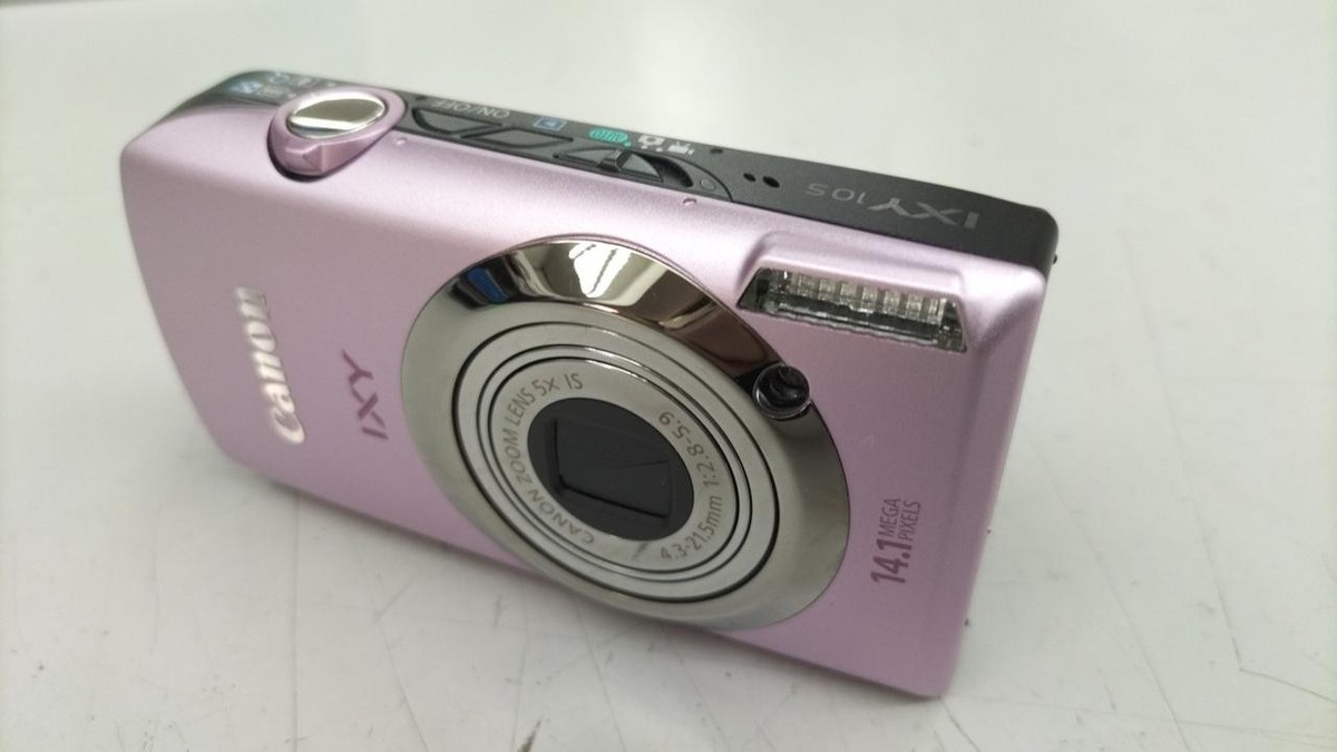 Canon IXY10S 14.1メガピクセル ピンク Canon IXY 10S Pink 14.1 Mega Pixels Compact Digital Camera