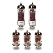 Vox AC15C1 Tube Set with Matched Power Tubes, Ruby and JJ Brand Tubes