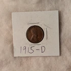 1915-D  US Lincoln Wheat Cent  Coin      "Free Shipping"