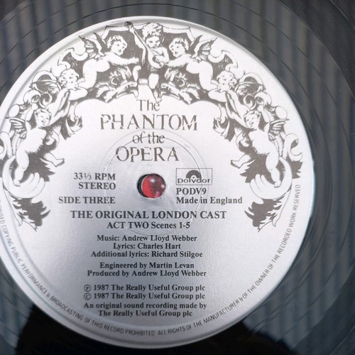 PHANTOM OF THE OPERA- DBL VINYL LP PODV 9 UK EXCELLENT PLUS VINYL! - Picture 11 of 20