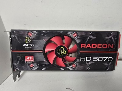 XFX ATI Radeon HD 5870 1 GB GDDR5 SDRAM PCI Express 2.1 Graphics