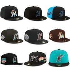 Men's Miami Marlins Hat Collection On-Field 59FIFTY Fitted Cap